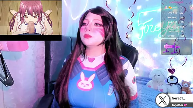 Sweet freya1 online show from March 1, 2026, 12:43 am