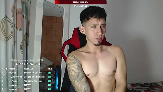 stevenSEX123 online show from July 23, 2026, 8:27 pm
