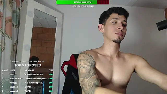stevenSEX123 online show from July 17, 2026, 3:04 am