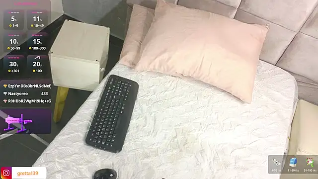  Gretta online show from November 27, 2025, 9:21 am