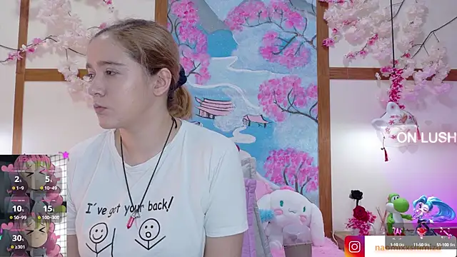 Snapshot of NaomiShimizu chatting on March 9, 2025, 8:31 pm NaomiShimizu online show from March 9, 2025, 8:31 pm