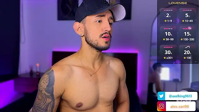 AxelKing1326 online show from January 13, 2026, 12:04 am