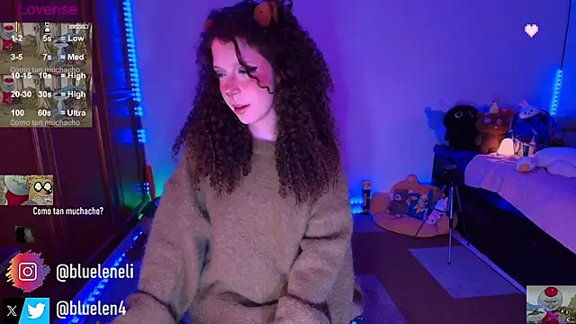 Snapshot of bluelen chatting on November 22, 2025, 9:41 am bluelen online show from November 22, 2025, 9:41 am