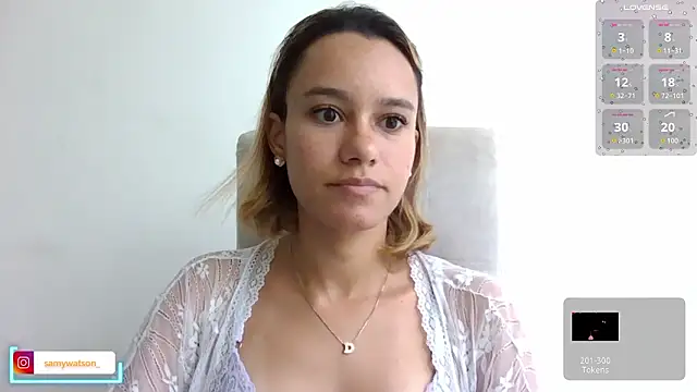 SamanthaWatson online show from February 2, 2026, 8:52 pm