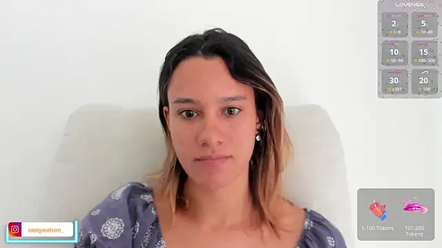 SamanthaWatson online show from July 15, 2026, 1:18 pm