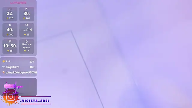 Snapshot of VioletaAbel chatting on March 9, 2025, 4:11 pm VioletaAbel online show from March 9, 2025, 4:11 pm