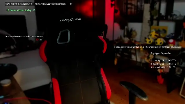 Lisaonthemoon online show from September 20, 2025, 11:04 am