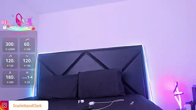 Snapshot of ScarlettAndClark chatting on September 19, 2025, 1:26 pm ScarlettAndClark online show from September 19, 2025, 1:26 pm