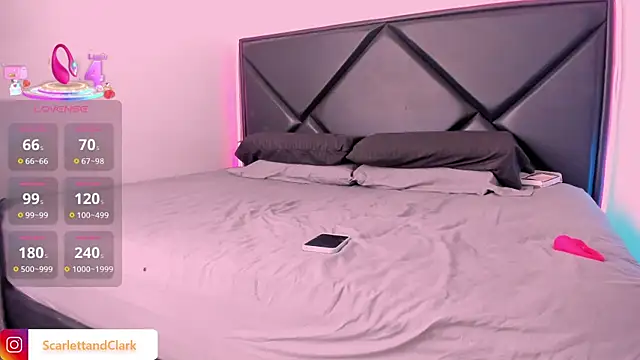 Snapshot of ScarlettAndClark chatting on September 22, 2025, 5:08 pm ScarlettAndClark online show from September 22, 2025, 5:08 pm