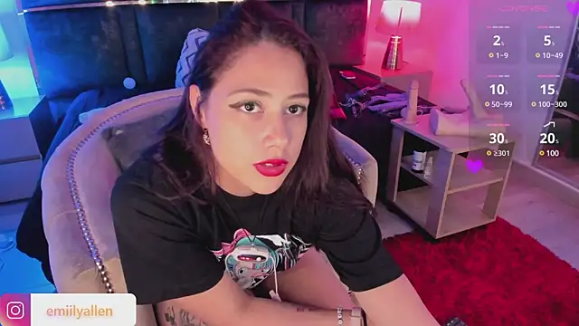 Snapshot of EmilyAllen_ chatting on January 28, 2025, 5:22 am EmilyAllen online show from January 28, 2025, 5:22 am