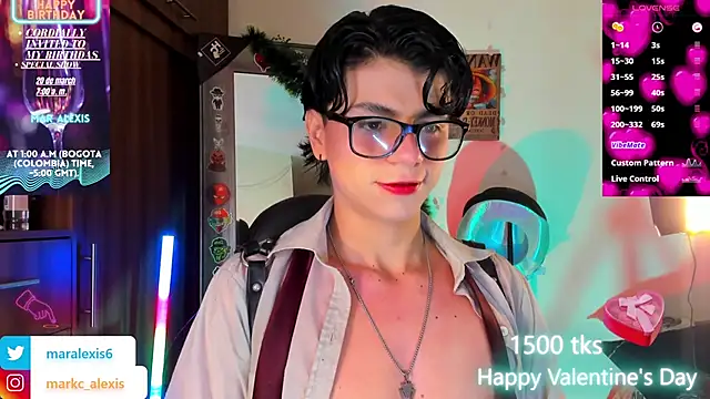 marckalexis online show from February 15, 2026, 2:01 am