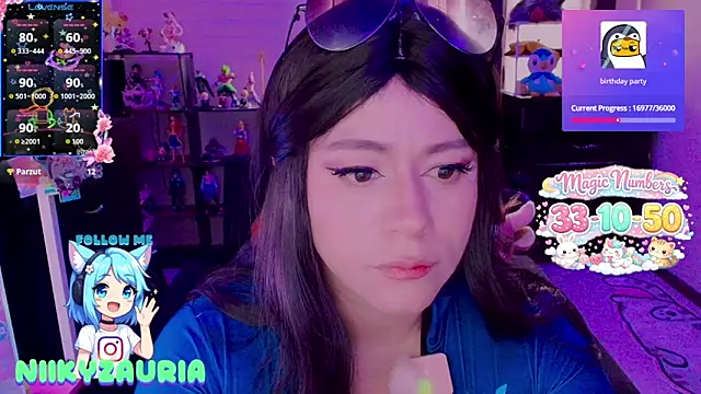  niiky online show from April 13, 2026, 6:56 pm