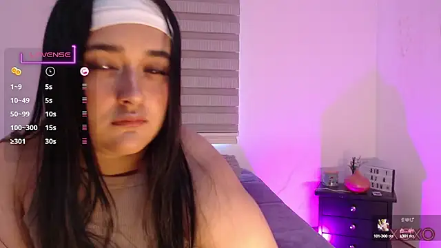 Snapshot of Megan_FE chatting on March 14, 2025, 1:24 pm Megan FE online show from March 14, 2025, 1:24 pm