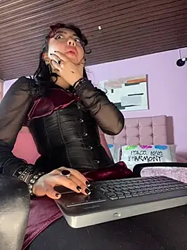 Snapshot of _Gothiccbitch_ chatting on February 26, 2025, 11:32 am  Gothiccbitch  online show from February 26, 2025, 11:32 am