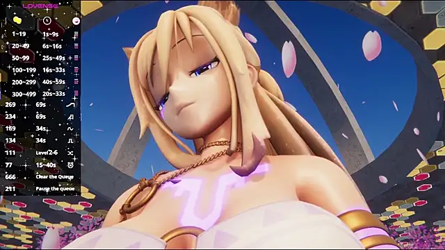 Snapshot of ElfieLove chatting on October 23, 2025, 5:33 pm ElfieLove online show from October 23, 2025, 5:33 pm