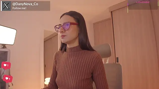 DanyNova Co online show from February 24, 2026, 9:04 pm