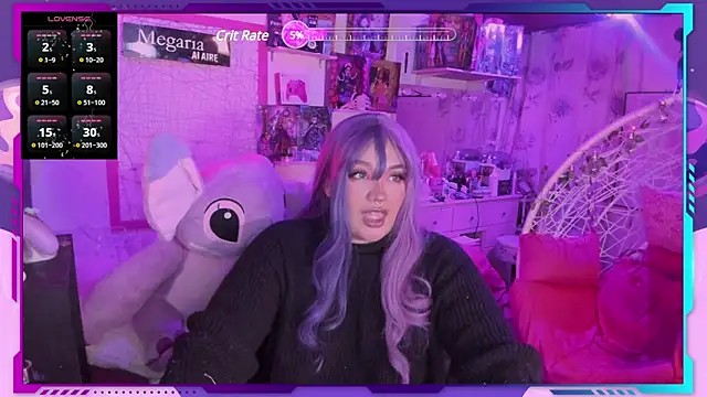 Snapshot of MegariaB chatting on March 7, 2025, 3:51 am MegariaB online show from March 7, 2025, 3:51 am