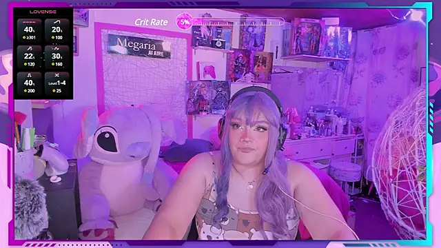 Snapshot of MegariaB chatting on March 8, 2025, 4:23 am MegariaB online show from March 8, 2025, 4:23 am