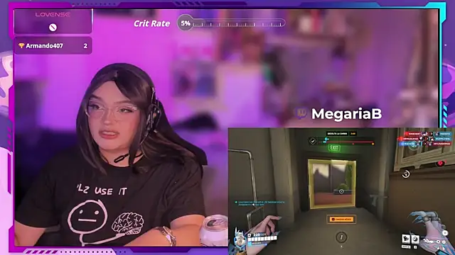 MegariaB online show from December 20, 2025, 4:37 am