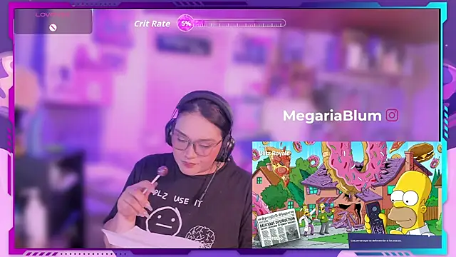 MegariaB online show from January 17, 2026, 4:27 am