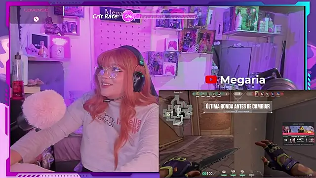 Snapshot of MegariaB chatting on October 14, 2025, 4:13 am MegariaB online show from October 14, 2025, 4:13 am