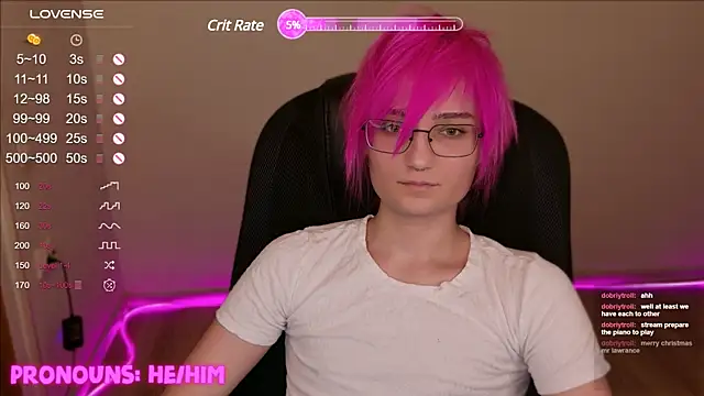 Snapshot of CuteYukiKun chatting on January 1, 2025, 12:00 am CuteYukiKun online show from January 1, 2025, 12:00 am