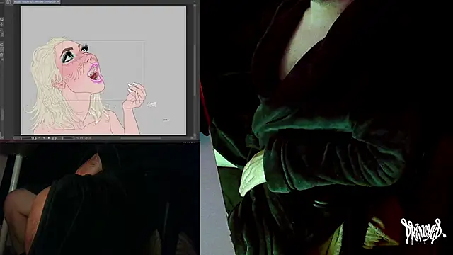 DrenchedArt online show from November 16, 2025, 7:02 am