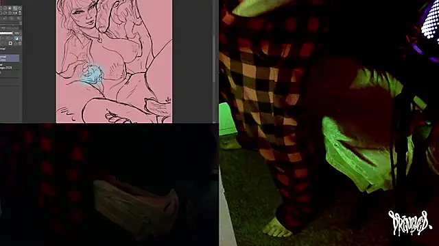 DrenchedArt online show from October 31, 2025, 1:46 am