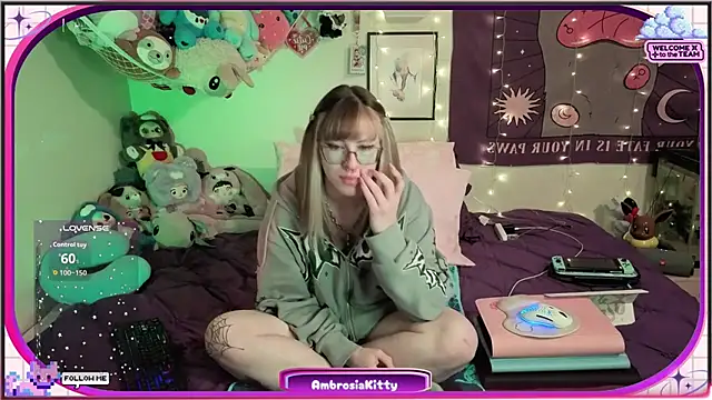 AmbrosiaKitty online show from February 24, 2026, 6:03 am