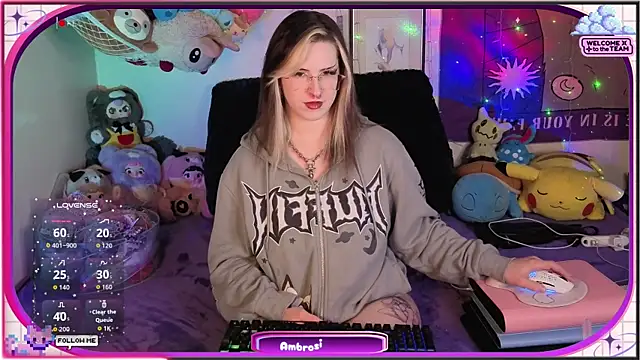 AmbrosiaKitty online show from July 25, 2026, 9:50 am