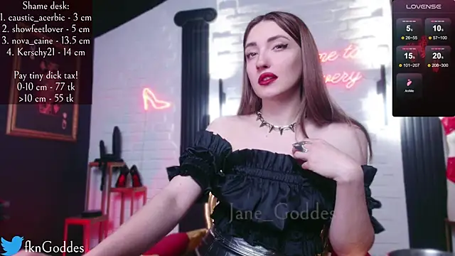 Snapshot of Jane_Goddess chatting on February 27, 2025, 8:09 pm Jane Goddess online show from February 27, 2025, 8:09 pm