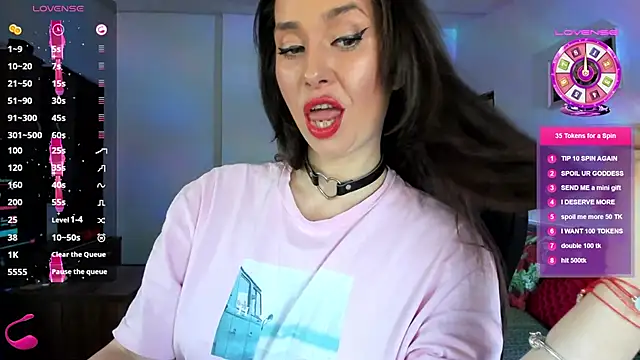 PlayfulGoddess online show from March 4, 2025, 3:37 pm