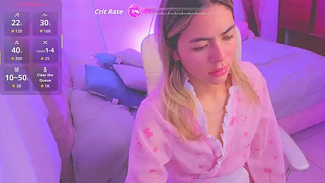 Snapshot of Nathaly-sky chatting on October 23, 2025, 9:52 am Nathaly-sky online show from October 23, 2025, 9:52 am