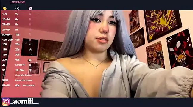 Snapshot of aomiii chatting on March 13, 2025, 10:10 pm aomiii online show from March 13, 2025, 10:10 pm