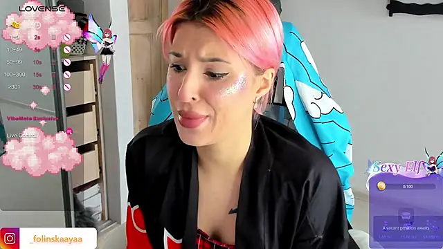 Snapshot of folinskayyya chatting on February 2, 2025, 5:21 am folinskayyya online show from February 2, 2025, 5:21 am