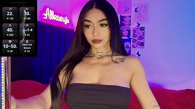 Alleanys Cristal online show from December 18, 2025, 7:40 pm