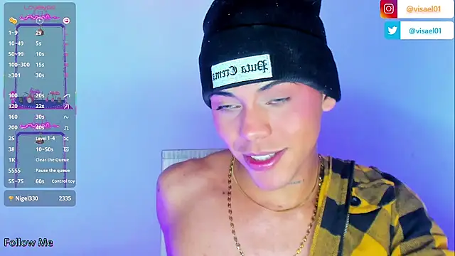 Snapshot of visaelX chatting on March 3, 2025, 5:20 pm visaelX online show from March 3, 2025, 5:20 pm