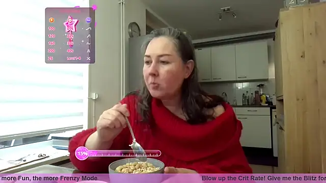 Snapshot of MilfGina chatting on November 25, 2025, 8:47 am MilfGina online show from November 25, 2025, 8:47 am