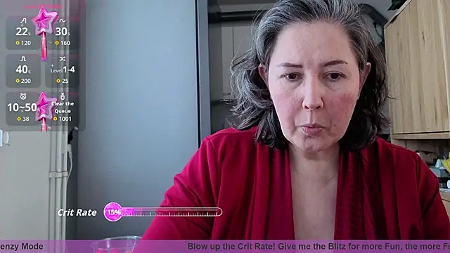 MilfGina online show from February 8, 2026, 4:05 pm