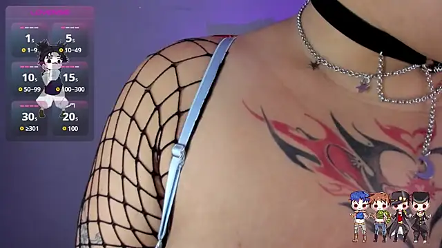 Snapshot of Charlotte_Joestar chatting on March 21, 2025, 9:12 am Charlotte Joestar online show from March 21, 2025, 9:12 am