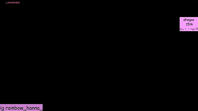 HannaRainbow  online show from March 18, 2025, 10:58 pm