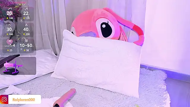 RolyLoren online show from February 8, 2025, 3:30 am