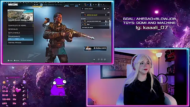 Irinaa Scarlett online show from March 6, 2026, 2:06 am