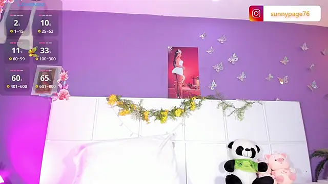 Snapshot of SunnyPage chatting on November 12, 2025, 1:37 pm SunnyPage online show from November 12, 2025, 1:37 pm