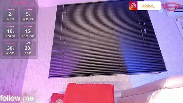 LaiilyBell12 online show from March 5, 2026, 12:57 pm