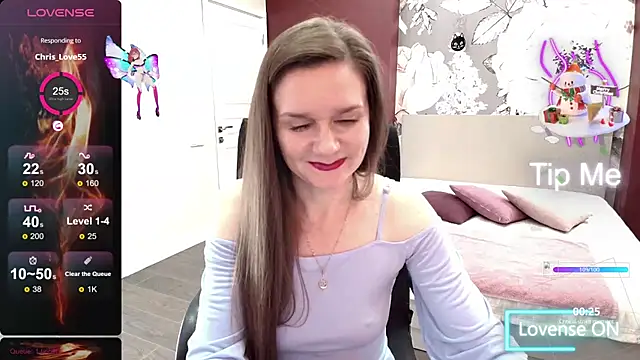 Snapshot of AriaGray chatting on October 5, 2025, 10:50 am AriaGray online show from October 5, 2025, 10:50 am