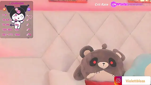 Violettbloss online show from November 5, 2025, 3:20 am