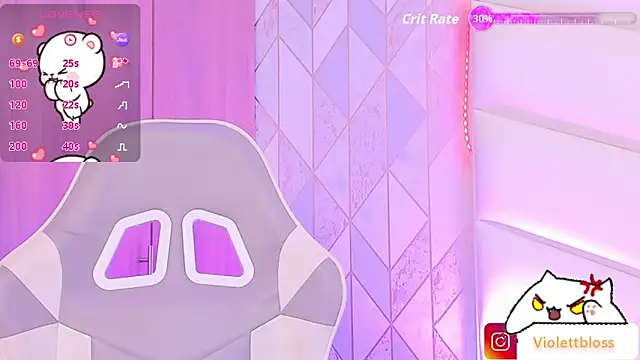 Violettbloss online show from March 4, 2026, 3:14 am