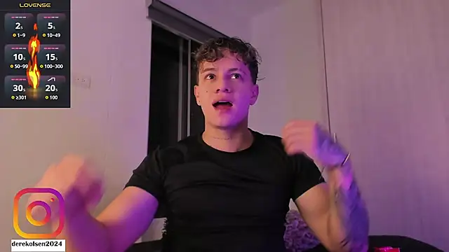 Snapshot of DerekOlsen chatting on November 10, 2025, 12:59 am DerekOlsen online show from November 10, 2025, 12:59 am