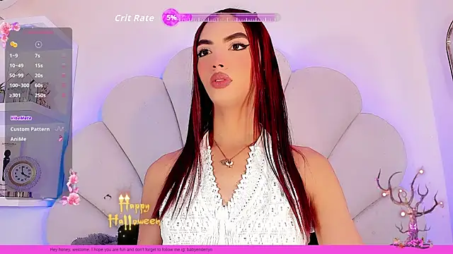 Babyenderlyn online show from October 26, 2025, 1:33 pm